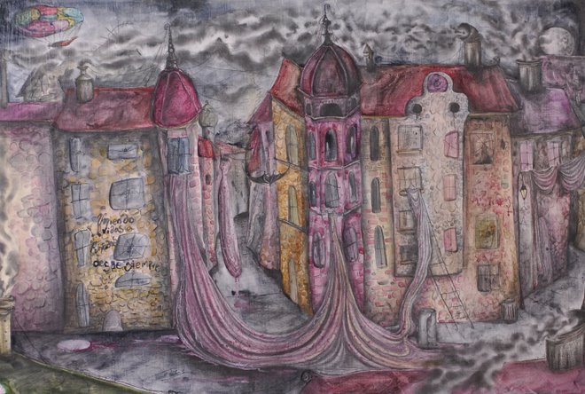 El barrio de las teñidoras de telas