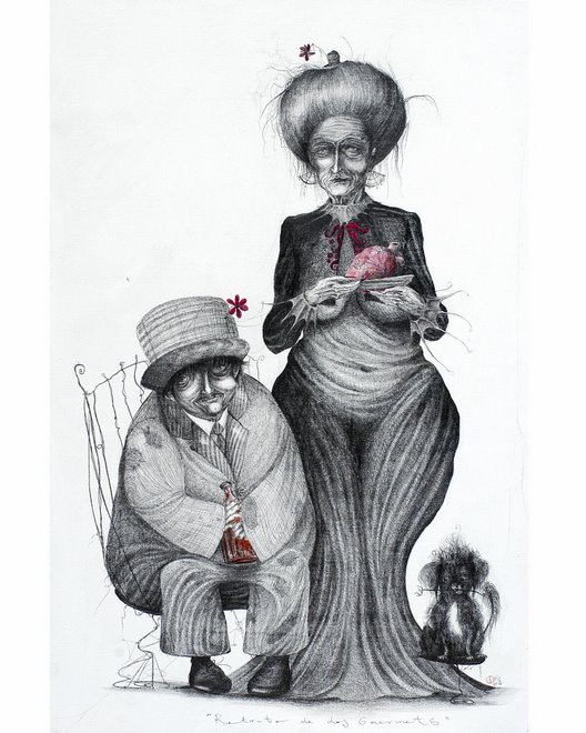 Retrato de dos Gourmets