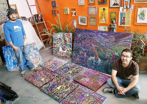 La larga traves�a fue una fuente de inspiraci�n para los artistas